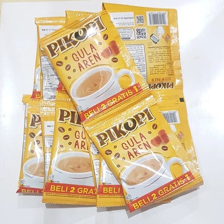 

PIKOPI GULA AREN BUY 2 GET 1 KEMASAN RENTENG ISI 15 SACHET