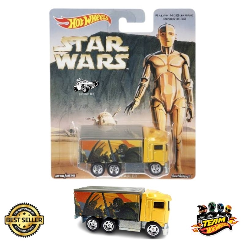 Hot Wheels Premium Hiway Hauler Truck Star Wars Movies Mainan Diecast Collector