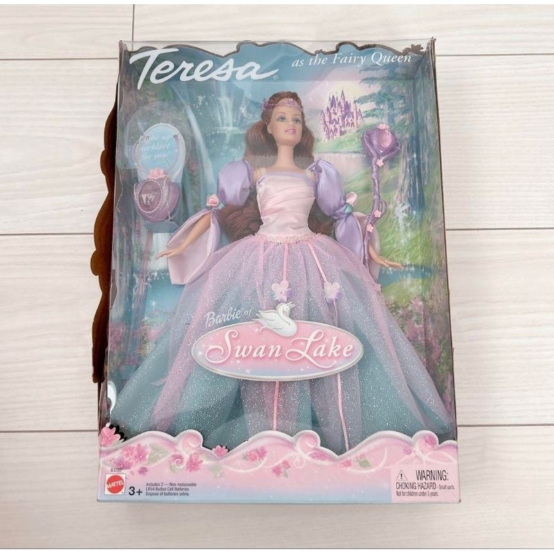 [PRE ORDER] BARBIE TERESA AS A QUEEN FAIRY SWAN LAKE 2003 by MATTEL