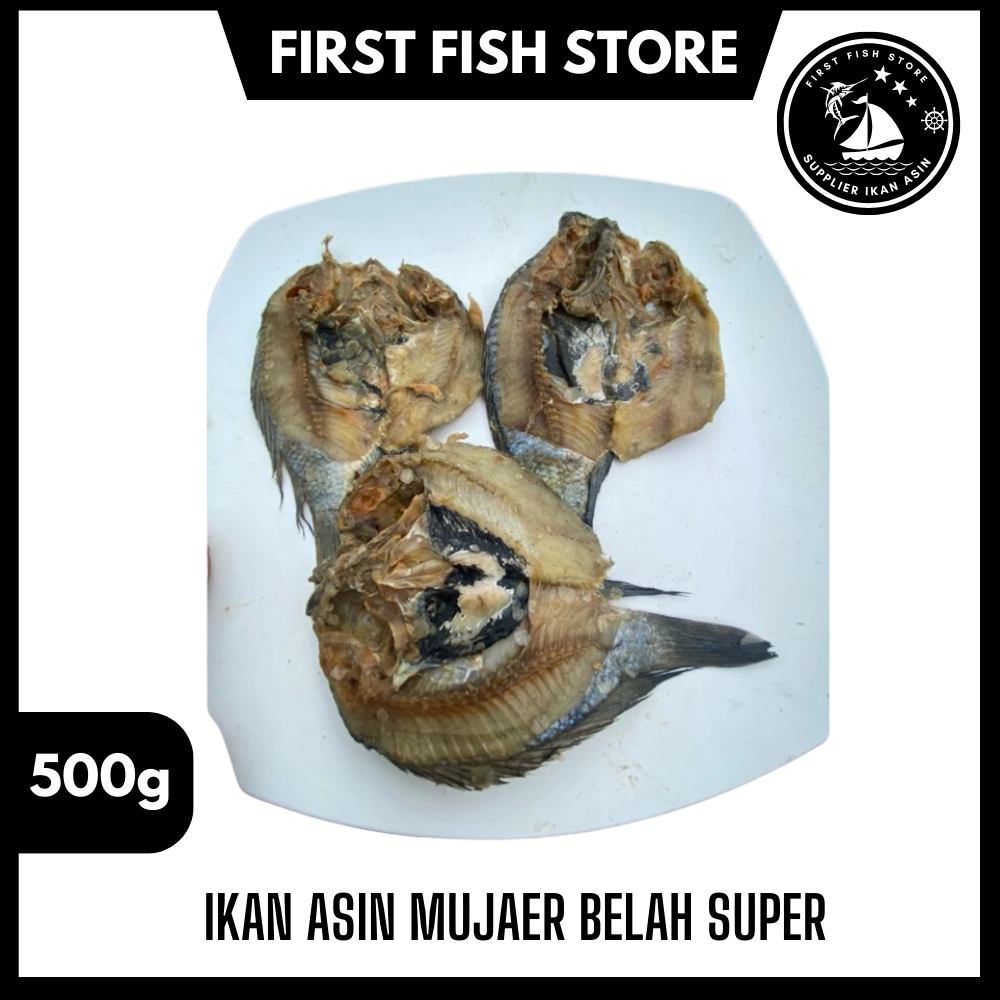 

Ikan Asin Mujaer Belah Super 500 Gram
