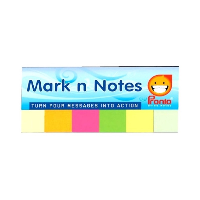 

Potongan Harga 35 Mark n Notes PRONTO Sticky Notes 6 Warna A49