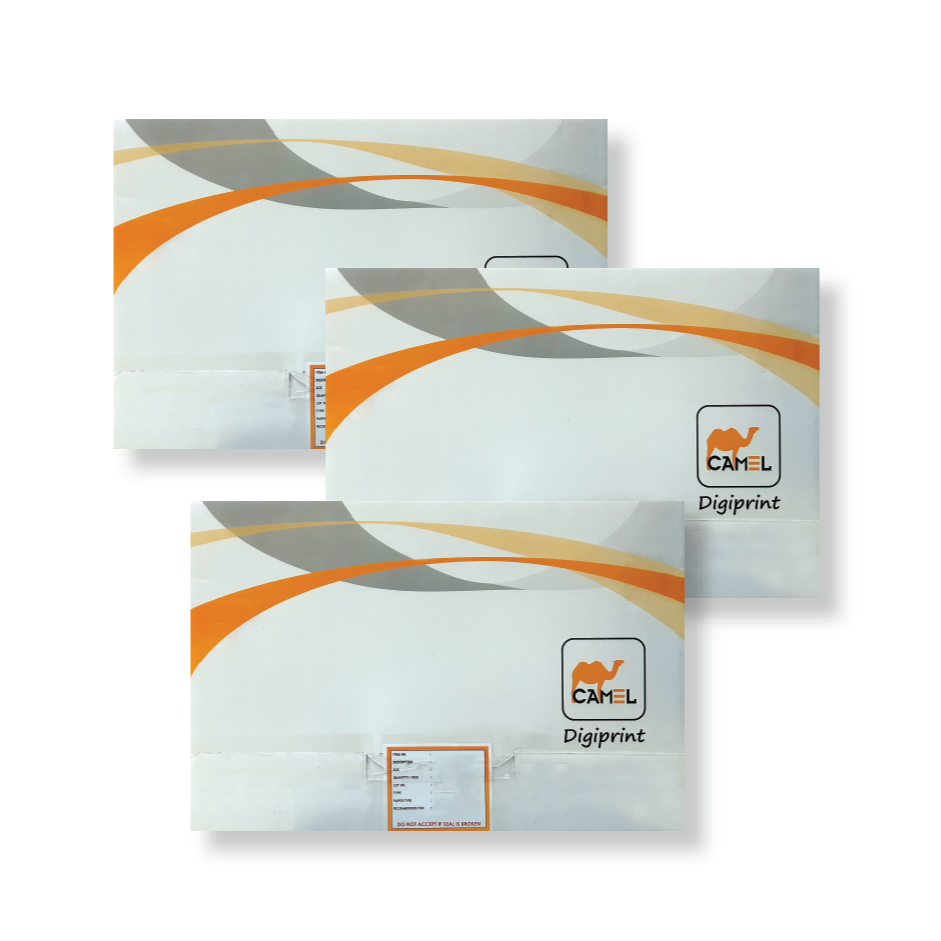 

[100] Sticker Vinyl Camel Digiprint PP Gloss White A3+ 325 mm x 485 mm