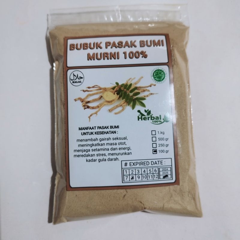 

Bubuk Pasak Bumi Murni Tanpa Campuran Grade A isi 100gram