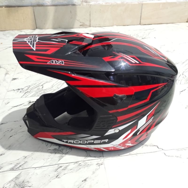 HELM CROSS AVA SNI kualitas premium, bekas mulus