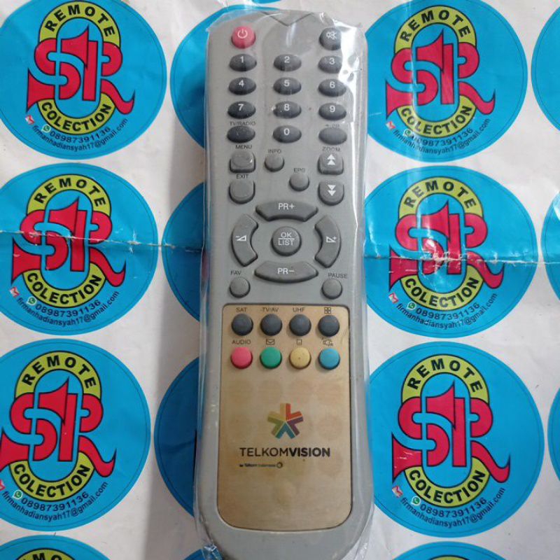Remote stb receiver telkomvision