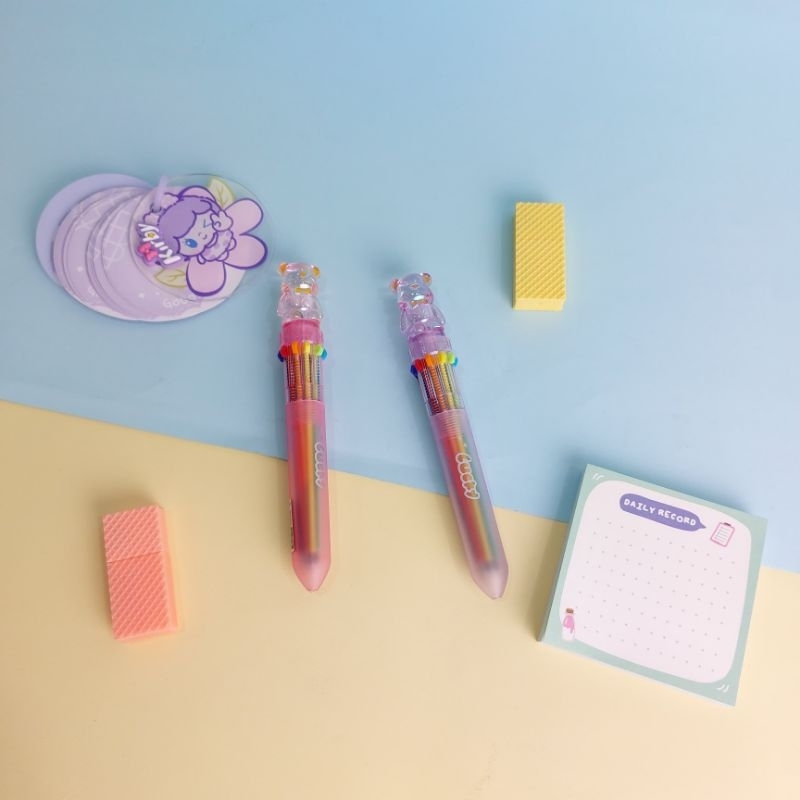 

Pulpen 10 Warna Karakter Beruang