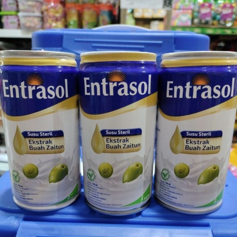 

PROMO Entrasol susu steril ekstrak buah zaitun