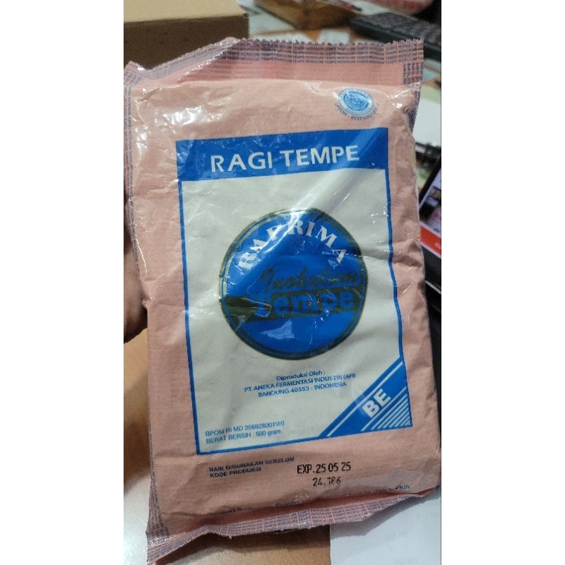 

RAGI TEMPE merek RAPRIMA 500gr