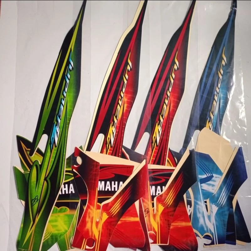 STIKER STICKER STRIPING MOTOR YAMAHA JUPITER Z BURHAN 2008 CW LIST LES MOTOR JUPITER Z BURHAN 2008