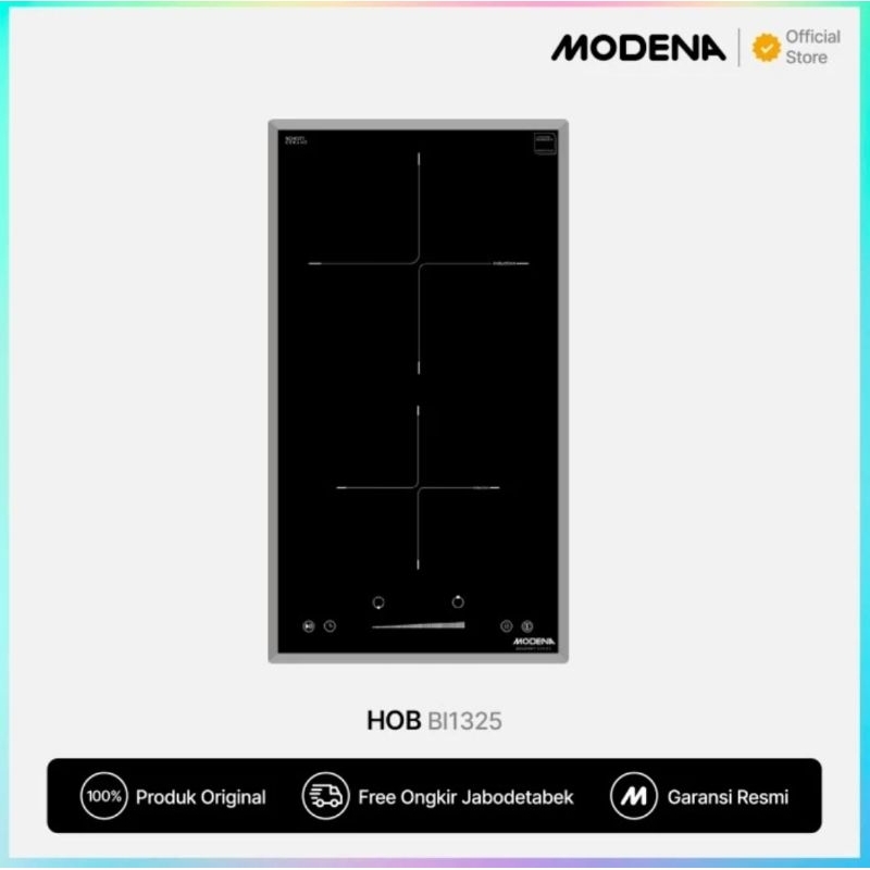 MODENA KOMPOR INDUKSI 2TUNGKU BI1325