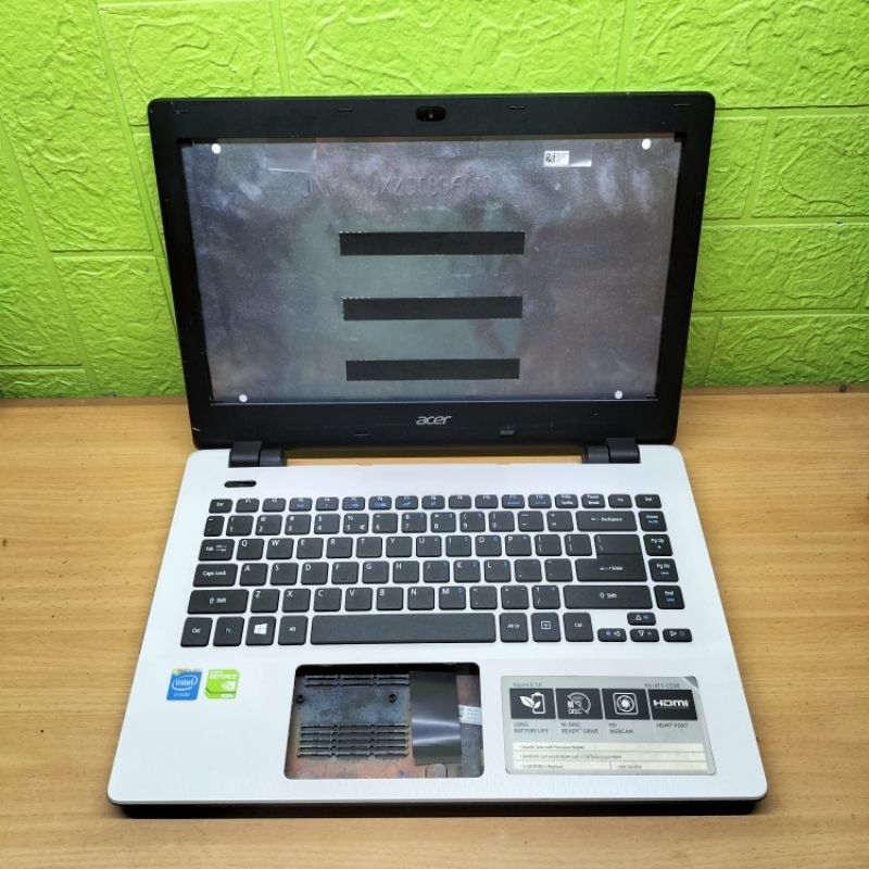 Casing Cassing Case Kesing Full set Laptop ACER E5-411 E5 411