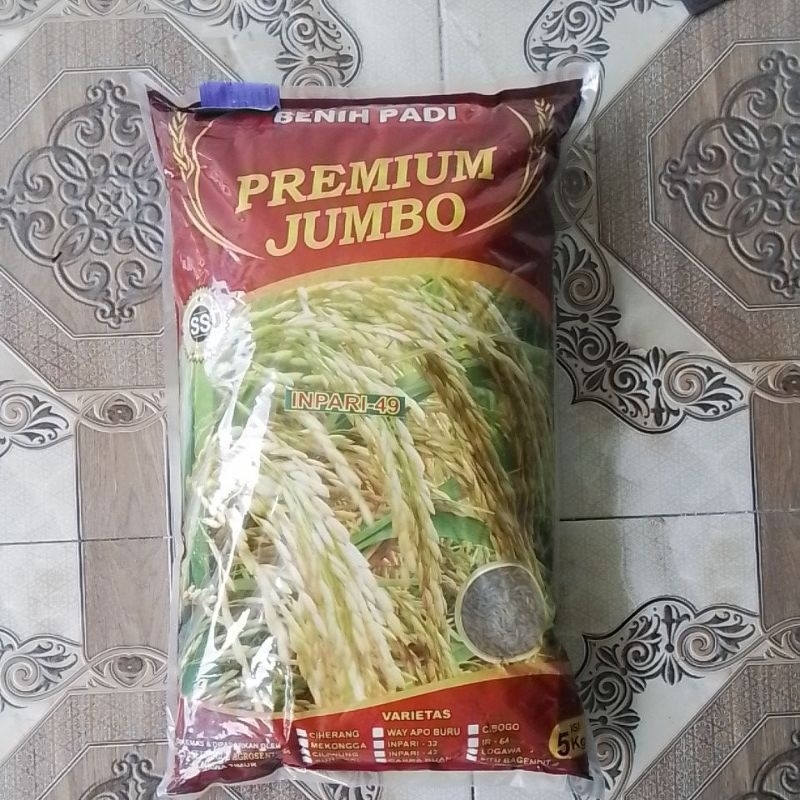 BENIH PADI INPARI 49 JEMBAR PREMIUM JUMBO 5KG | BENIH PADI BERKUALITAS INPARI 49 JEMBAR 5KG