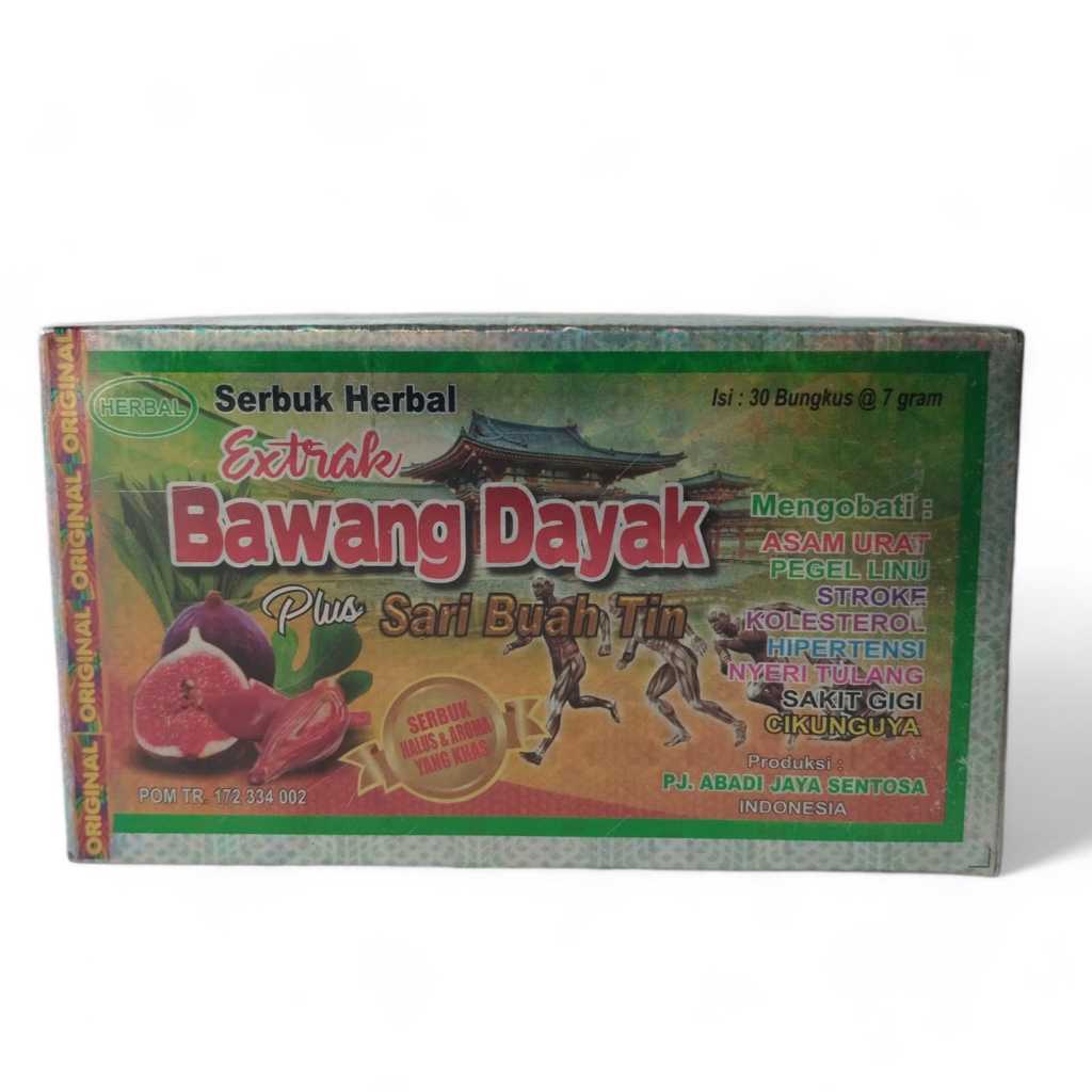 

Serbuk Herbal Bawang Dayak Plus Buah Tin Asam Urat Pegal Linu, Rheumatik, Nyeri Sendi, Nyeri Tulang