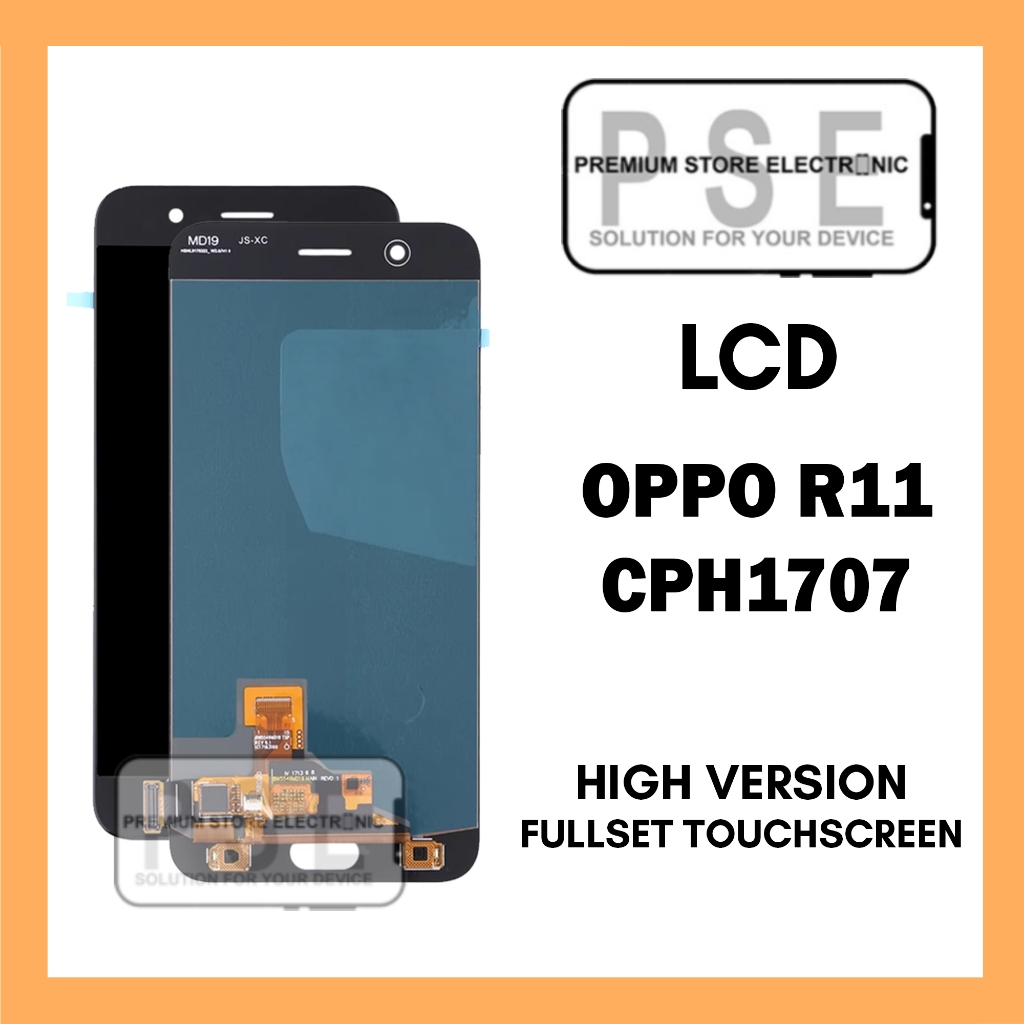 Terlaris  LCD Oppo R11 / CPH1707 - Fullset Touch Screen