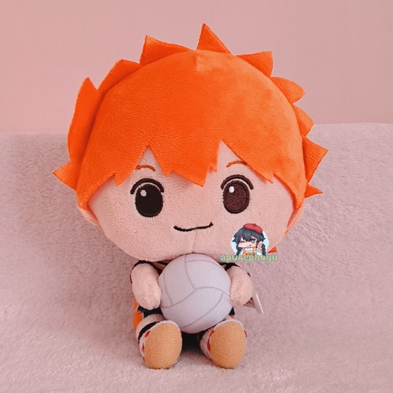 Boneka Haikyuu Shoyo Hinata Nekoma Minna no Kuji FuRyu Plush