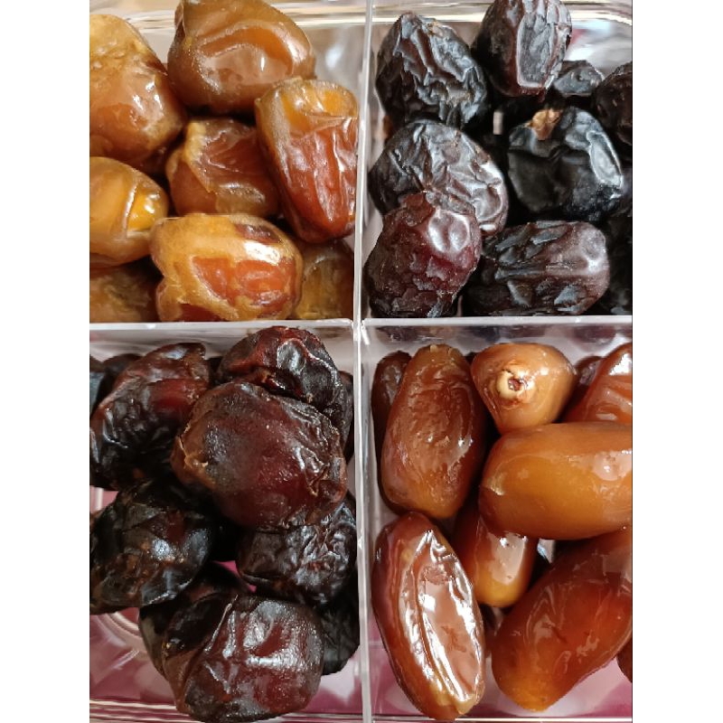 

Kurma / Camilan Timur Tengah / 4 in 1 / Paket Hemat Camilan Timur Tengah