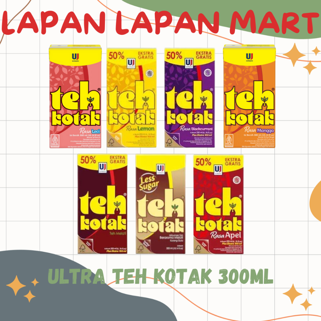 

Ultra Teh Kotak All Varian 300ml