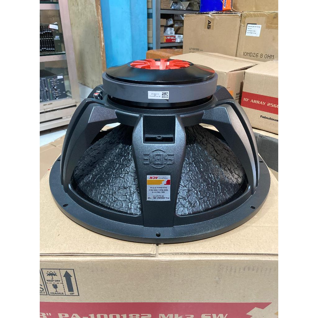 Speaker ACR Fabulous PA 100182 MK3 SW 18 inchi 1300 Watt Subwoofer Original VC 4in