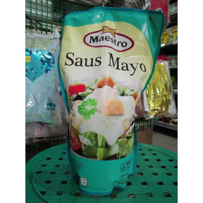 

maestro saus mayo / sauce mayonaise / kemasan 1kg / 500gram