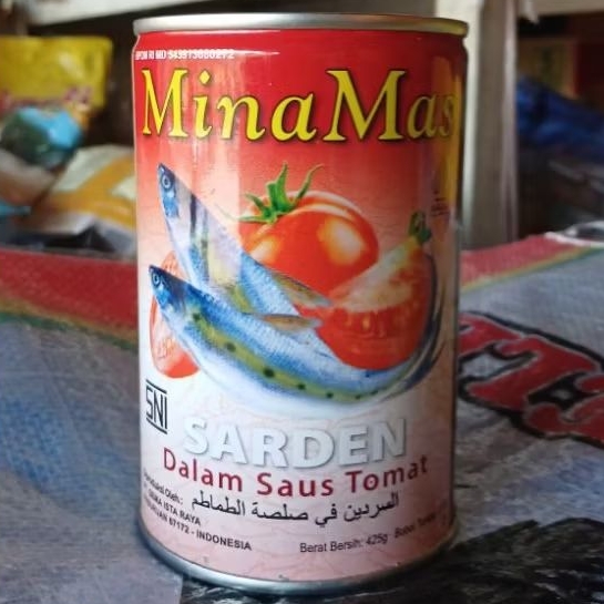 

Sarden MinaMas 425g / Cocok untuk Hampers