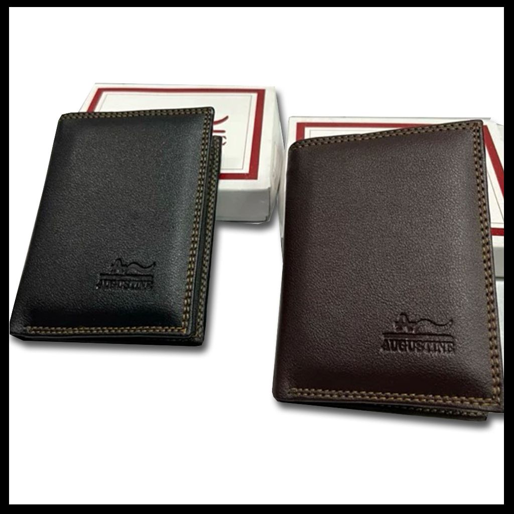 DOMPET PRIA MURAH LIPAT BUKU KULIT SINTETIS