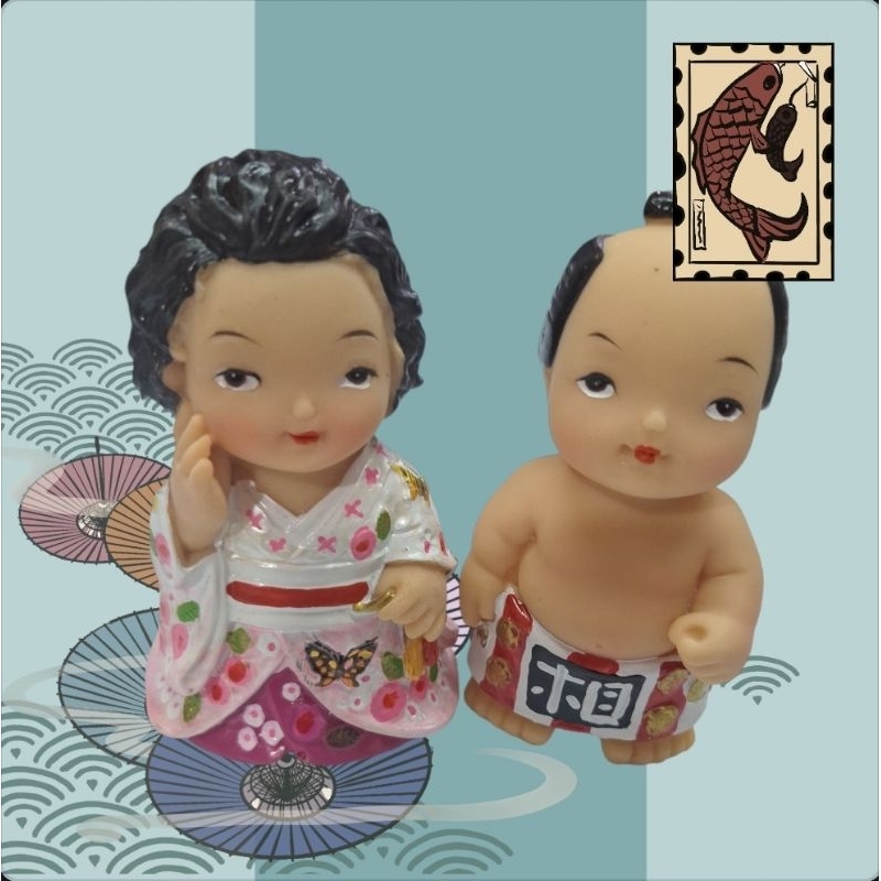 Pajangan/Patung Japan/Korea / Boneka Korea/ Boneka japan