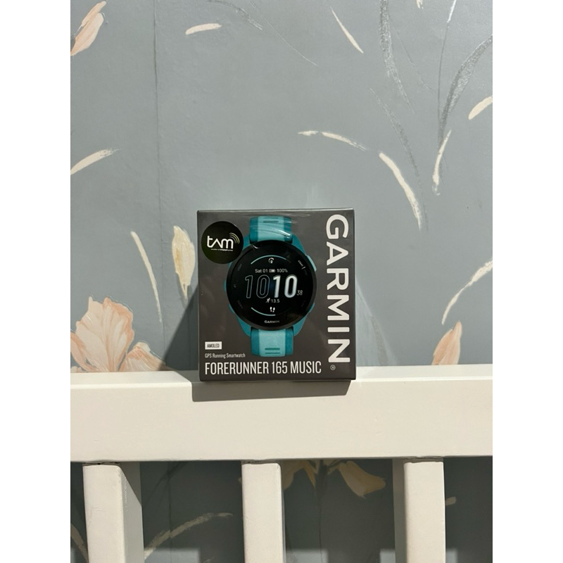 Garmin Forerunner 165 Music GPS Running Watch Original - Turquoise