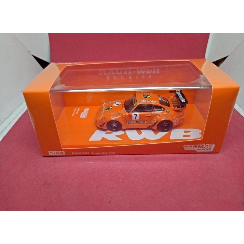 Rare VHTF Tarmac RWB 1/64 Jagermeister