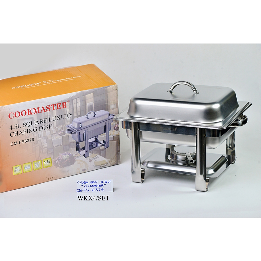 CHAFING DISH COOKMASTER PRASMANAN 4.5 LT CM FS6379