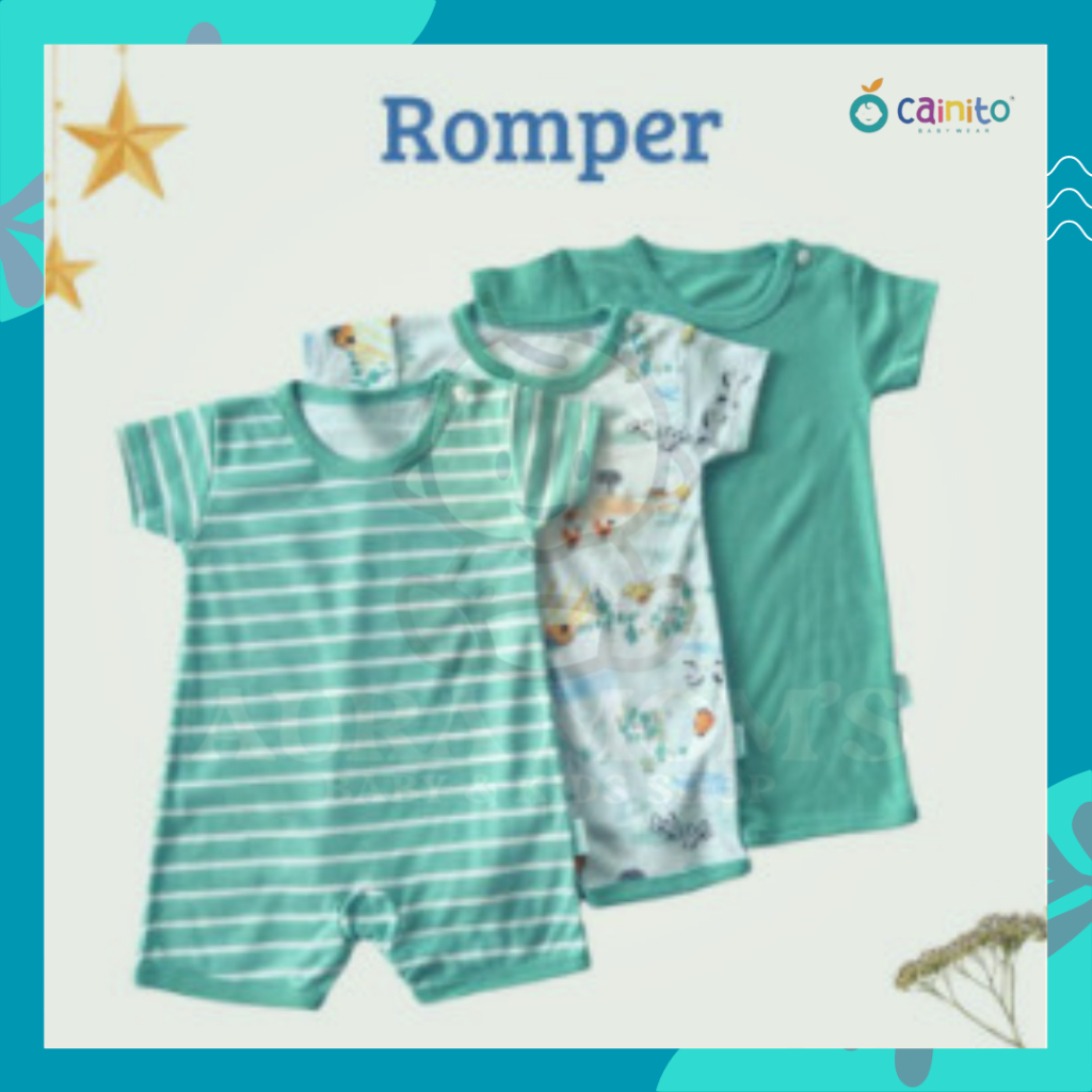 CAINITO - OVER ALL ROMPER MOTIF