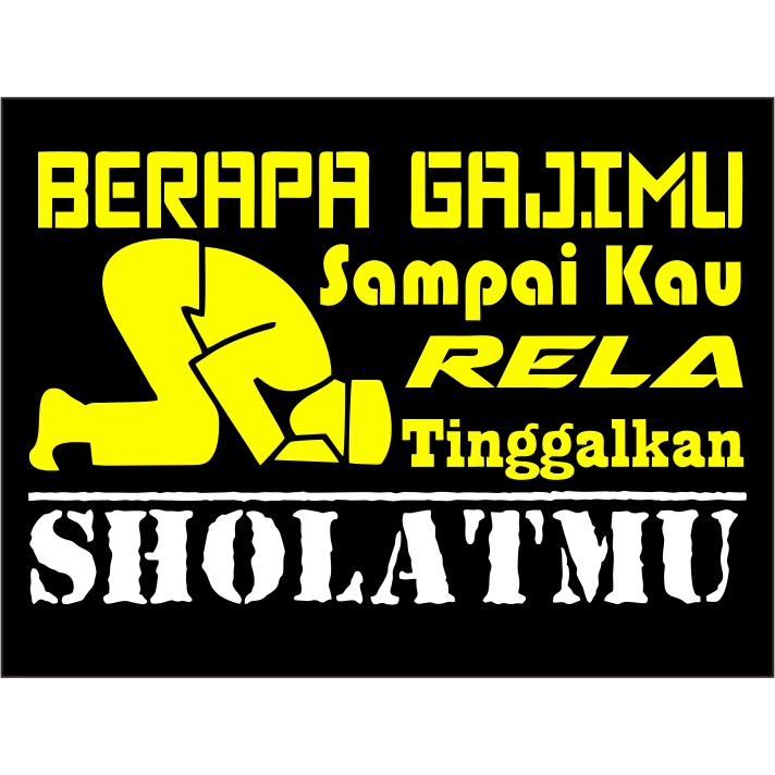 

stiker vinyl water proof (tahan air)