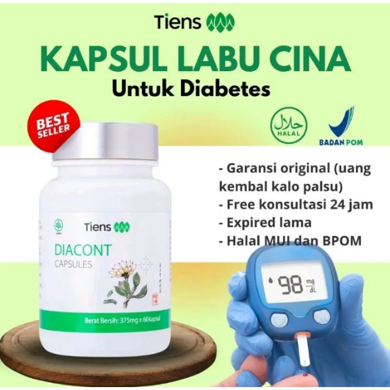 PROMO 1.1 KAPSUL LABU CINA KAPSUL DIABETES/VITAMIN CINA/GULA DARA