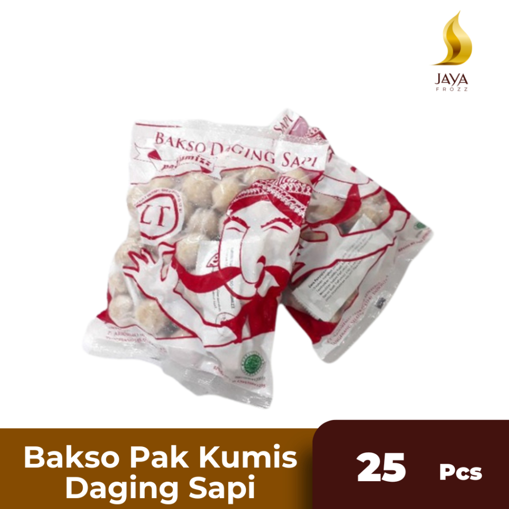 

BAKSO DAGING SAPI PAK KUMIS ISI 25 PCS