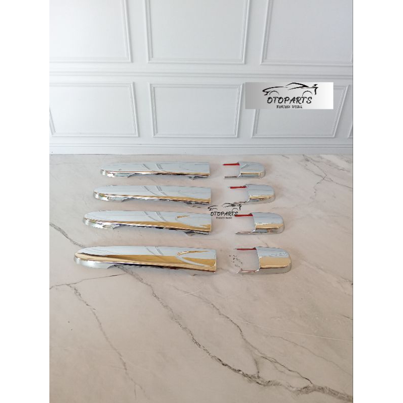 COVER HANDLE PINTU MOBIL ALL NEW AVANZA TAHUN 2012-2015 WARNA CROM