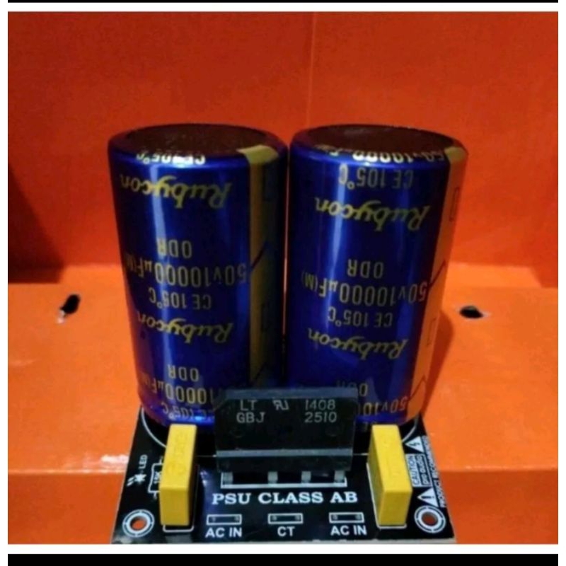 Psu 2 elco 10000uf 50vol rubycon