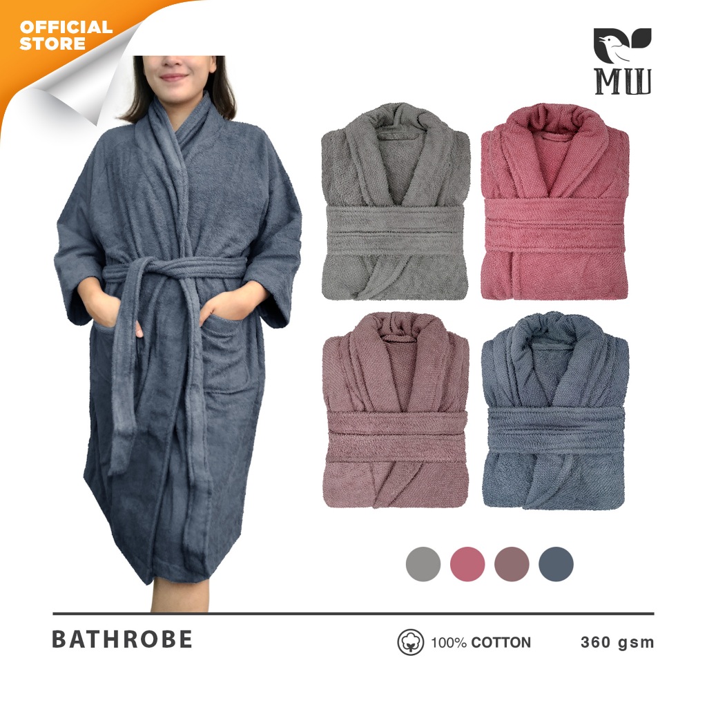 Handuk Morning Whistle Bathrobe / Handuk Mandi Kimono