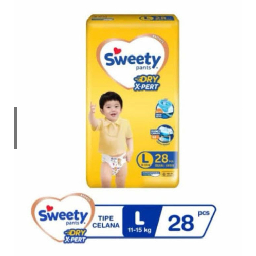 Pampers SWEETY bronze pants L28