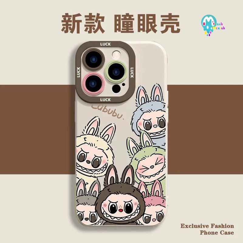 ss955 Silikon Case Labubu Monster Softcase Casing Hp For Oppo A58 A59 F1S A60 A74 A78 A83 A5 A9 2020