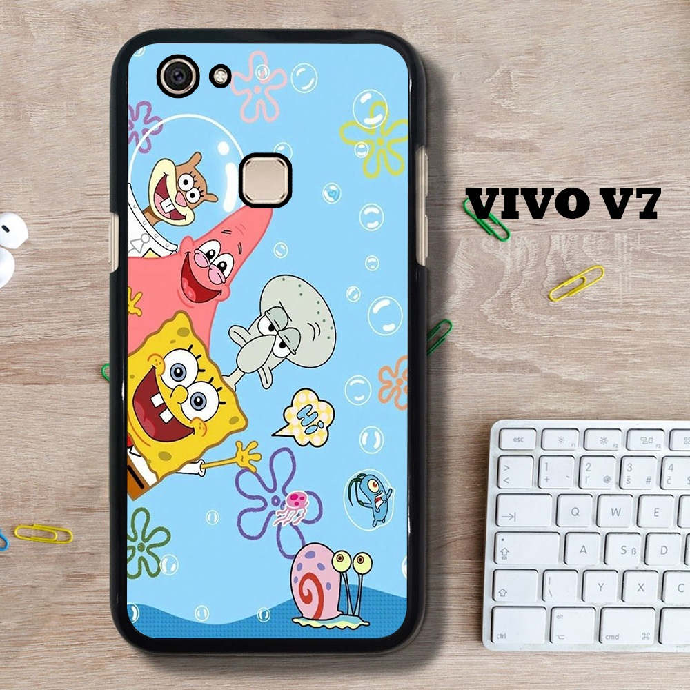 [A85] CASING HANDPHONE VIVO V7 CASE VIVO V7 CUSTOM CASE AESTHETIC KEREN LUCU VIRAL TERBARU