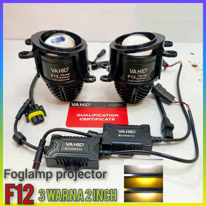 foglamp projector 2 inch 3 warna vahid Honda/toyota
