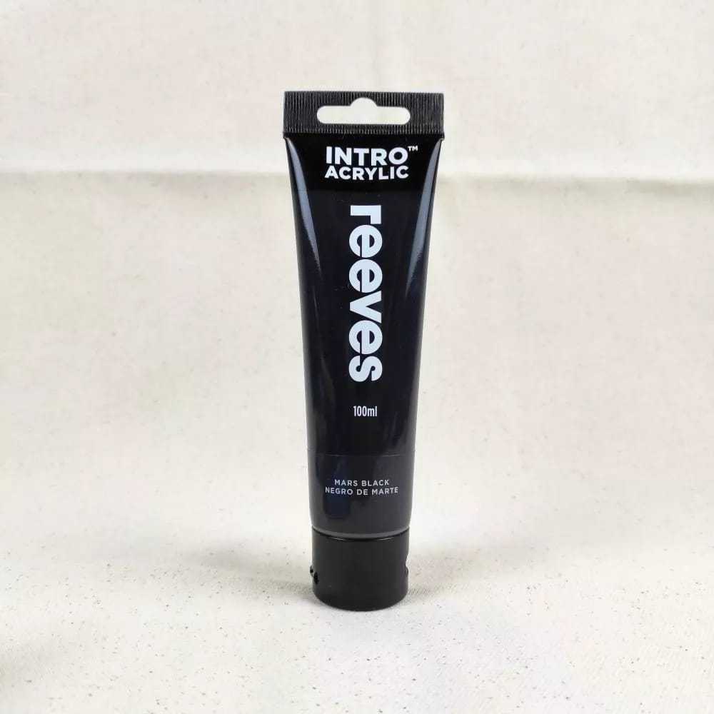 

REEVES INTRO ACRYLIC 100ML / CAT AKRILIK INTRO 100ML / CAT AKRILIK INTRO MARS BLACK TUBE