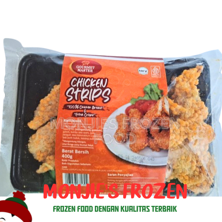 

Gourmet Master Chicken Strips 400gr