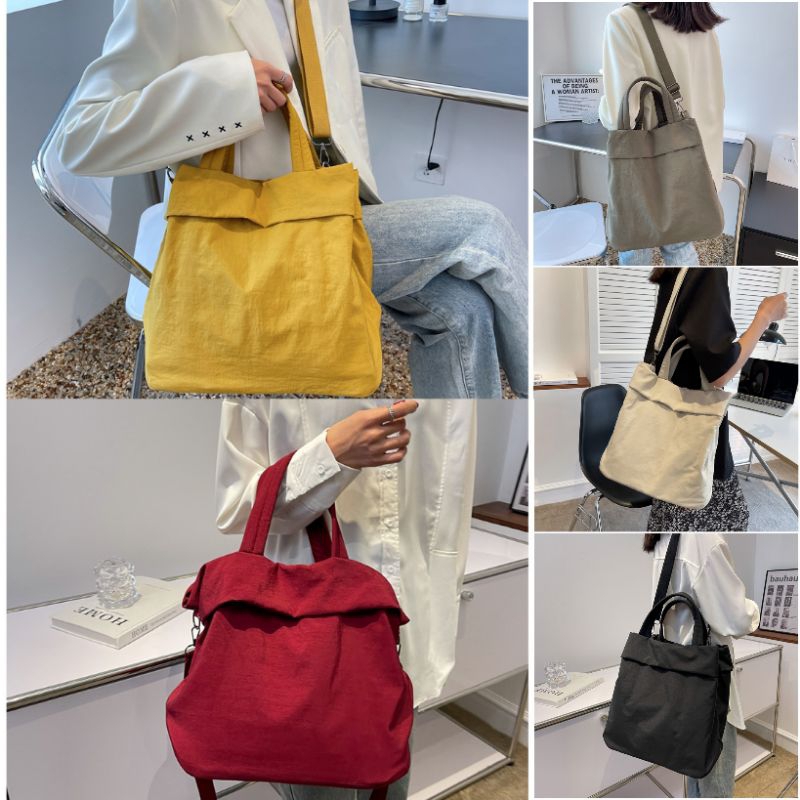 [ TOTEBAG LULULMN ] Tas totebag ala lululem0n totebag wanita terbaru jual tas import wanita tas jala