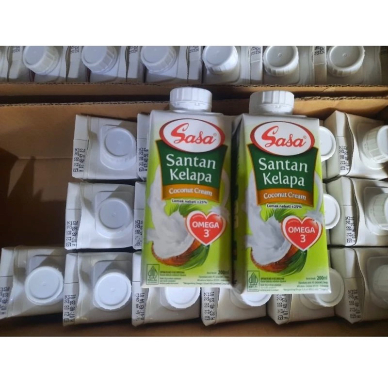 Sasa Santan cair 200ml / 1 dus/ isi 24 pcs