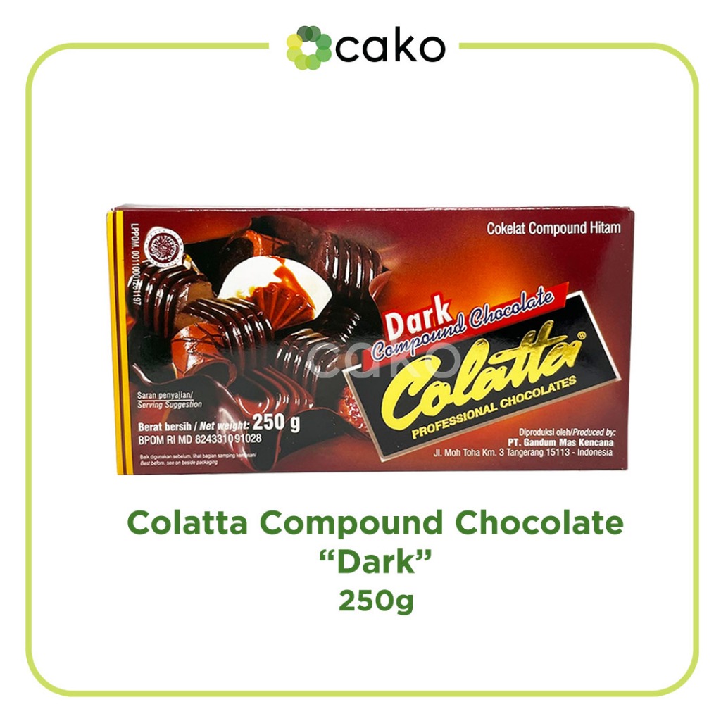 

Colatta Dark Chocolate Compound 250gr