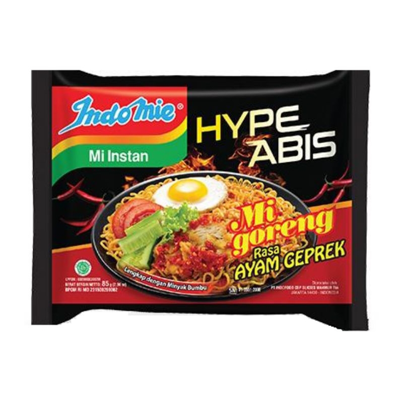 

Indomie rasa ayam geprek