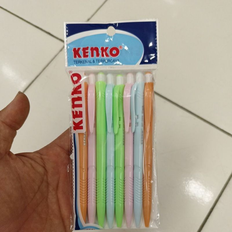 

Pen Kenko Tinta Warna Hitam (Isi 8 Pcs)