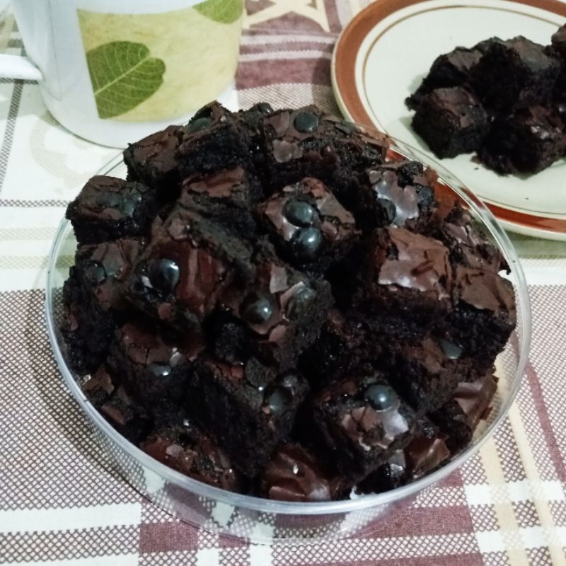 

Fudgy Brownie Bites Brownies Panggang Coklat