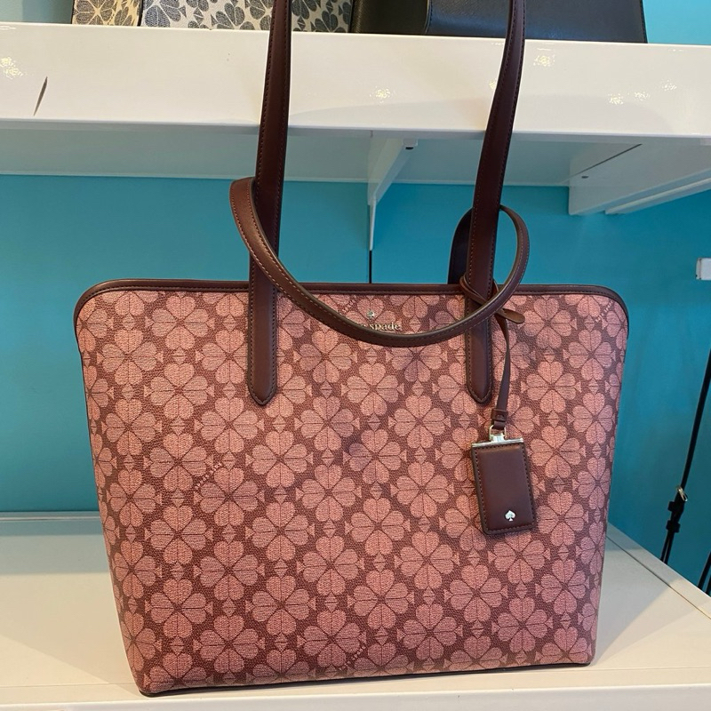 KS KATE SPADE KG086 SPADE FLOWER TOTE BAG