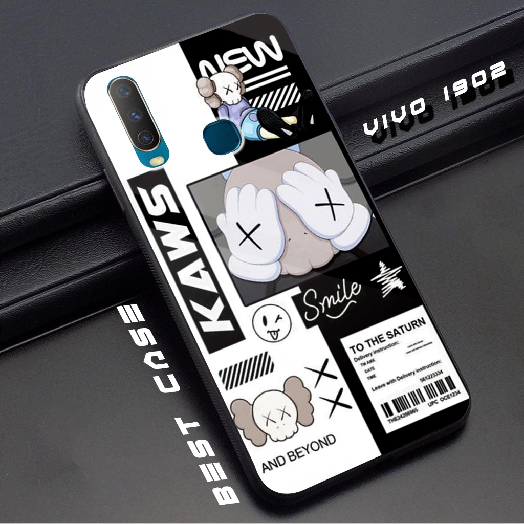 Case VIVO 1902 - Casing Hp VIVO 1902 - Motif ( BRANDED ) - Silikon Hp  VIVO 1902 - Softcase Glass Ka